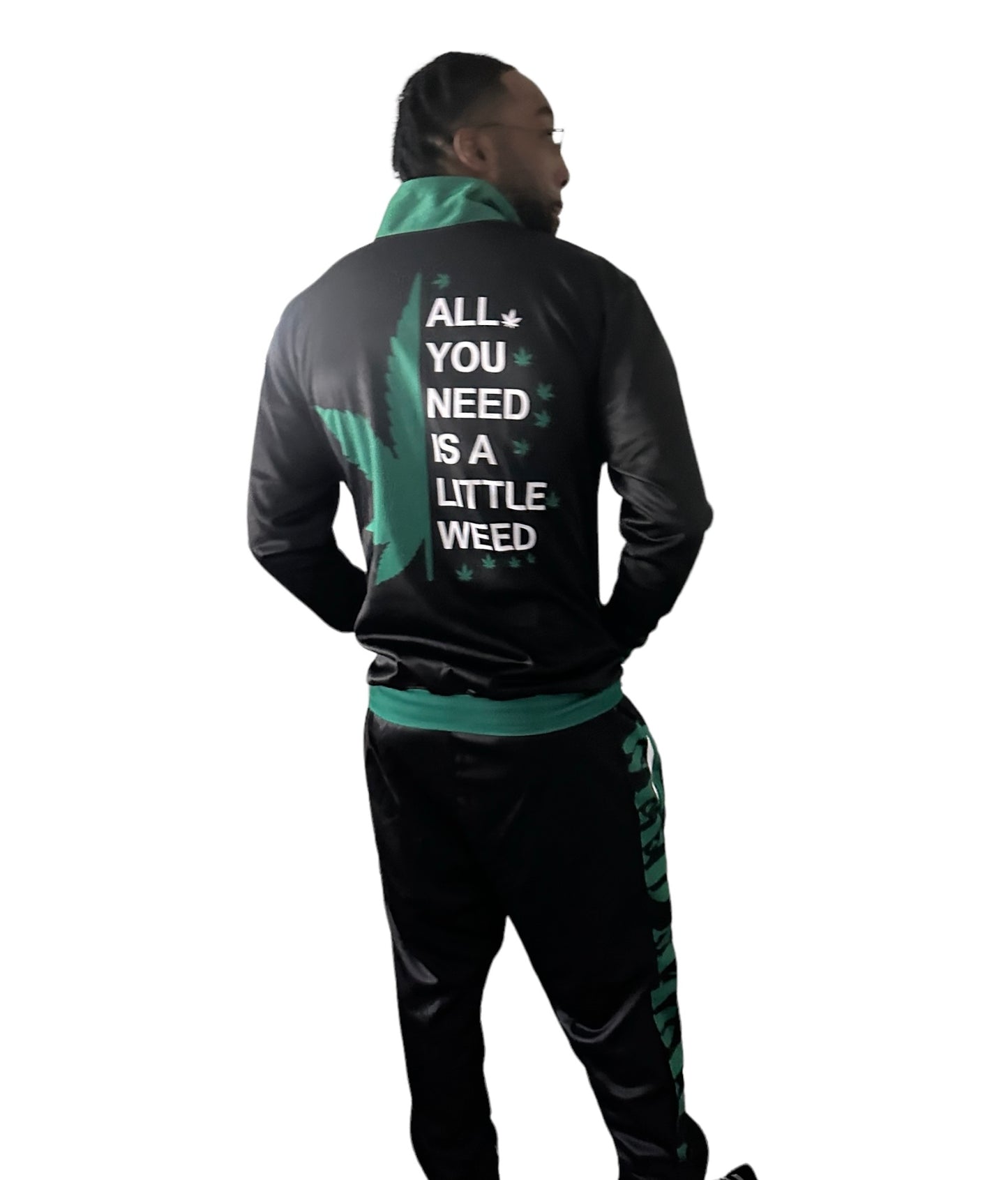 Tracksuit (Green & Black)